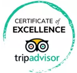 Certificate of excellence - tripadvisor - logo