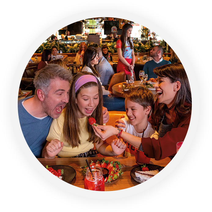 The client is at the center of the Happy universe. Restaurants are not just a place to eat, but a place where customers feel cozy, comfortable and happy. A place where they can see friends, celebrate with their families, organize business meetings. During their visit to Happy they will be greeted and accommodated with a smile, they will quickly receive quality and delicious food and will be immersed in the atmosphere of Happy.
• Happy standard - always fresh at affordable prices
All products used in Happy are of the highest quality and always fresh! We never use semi-finished products, each dish is prepared on site from fresh ingredients. There are no freezers or warehouses in Happy restaurants. Fresh products are delivered every day, which are used up to 99% of the day.
As one of the largest consumers of meat in Bulgaria, we have the opportunity to offer you food prepared from the highest quality, always fresh products at completely affordable prices. The client is at the center of the Happy universe. Restaurants are not just a place to eat, but a place where customers feel cozy, comfortable and happy. A place where they can see friends, celebrate with their families, organize business meetings. During their visit to Happy they will be greeted and accommodated with a smile, they will quickly receive quality and delicious food and will be immersed in the atmosphere of Happy.
• Happy standard - always fresh at affordable prices
All products used in Happy are of the highest quality and always fresh! We never use semi-finished products, each dish is prepared on site from fresh ingredients. There are no freezers or warehouses in Happy restaurants. Fresh products are delivered every day, which are used up to 99% of the day.
As one of the largest consumers of meat in Bulgaria, we have the opportunity to offer you food prepared from the highest quality, always fresh products at completely affordable prices.