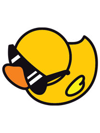 happy duck