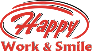 Happy Work and Smile logo Happy Work and Smile logo